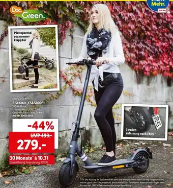 Lidl E-Scooter,, ESA 5000'' Angebot