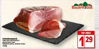 Elli Markt Bauern Gut Schinkenspeck 100g Angebot