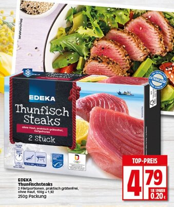 Elli Markt Edeka Thunfischsteaks 250g Angebot