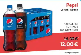 Durst Pepsi 12*1L Angebot