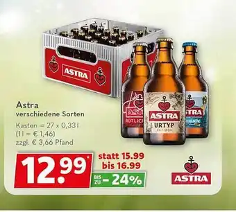 Getränkeland Astra Angebot