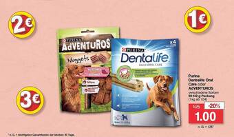 Famila Nord West Purina dentalife oral care oder adventuros Angebot