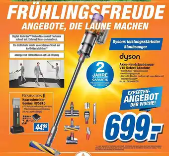 Expert Technomarkt Dyson akku-handstaubsauger v15 detect absolute Angebot