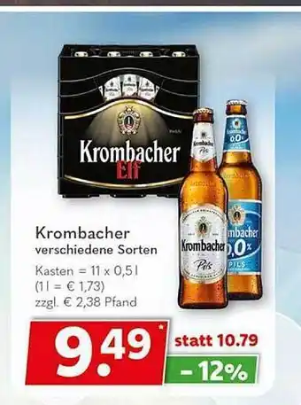 Getränkeland Krombacher Angebot