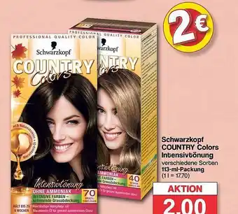 Famila Nord West Schwarzkopf country colors intensivtönung Angebot