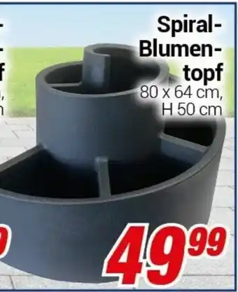 CENTERSHOP Spiral Blumentopf Angebot