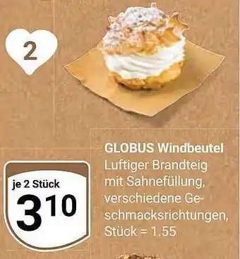 Globus Windbeutel Angebot