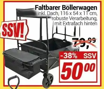 CENTERSHOP Faltbarer Bollerwagen Angebot