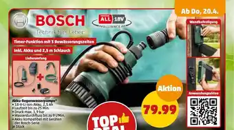 PENNY Bosch akku-regenwasserpumpe Angebot