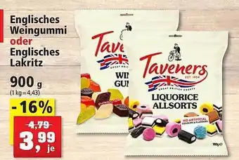 Thomas Philipps Englisches weingummi oder englisches lakritz Angebot