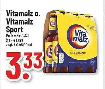 trinkgut Vitamalz oder sport Angebot