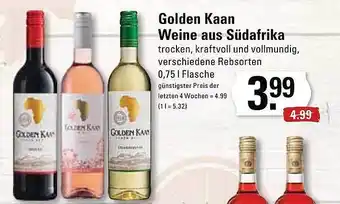 Meyer's Frischemarkt Golden kaan weine aus südafrika Angebot