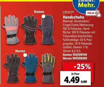 Lidl Handschuhe Angebot