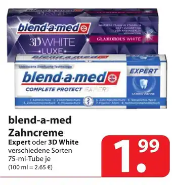 Famila Nord Ost Blend A Med Zahncreme 75ml Angebot