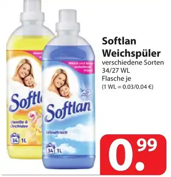 Famila Nord Ost Softlan Weichspüler 34/27WL Angebot