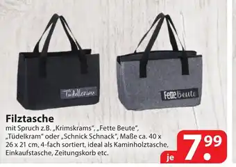 Famila Nord Ost Filztasche Angebot