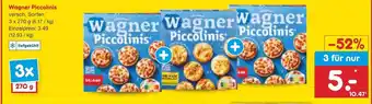 Netto Marken-Discount Wagner Piccolinis 3*270 g Angebot