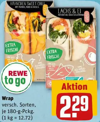 REWE Wrap 180 g Pckg. Angebot