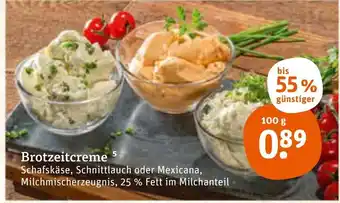 tegut Brotzeitcreme 100g Angebot