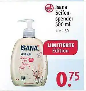 Rossmann Isana seifenspender Angebot