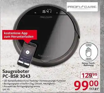 Selgros Proficare saugroboter pc-bsr 3043 Angebot