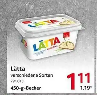 Selgros Lätta Angebot