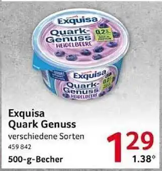 Selgros Exquisa quark genuss Angebot