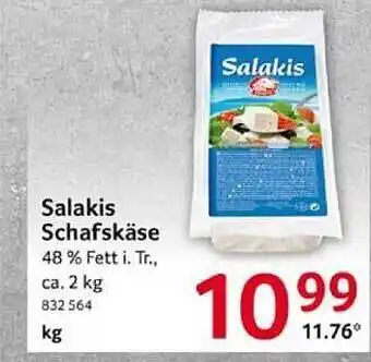 Selgros Salakis schafskäse Angebot