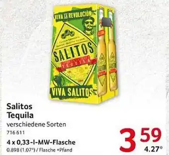 Selgros Salitos tequila Angebot