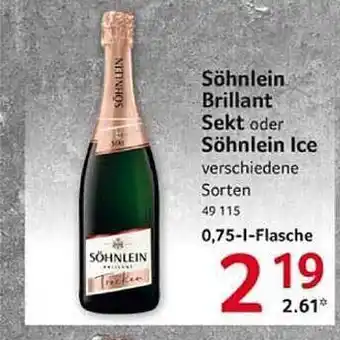 Selgros Söhnlein brillant sekt oder ice Angebot