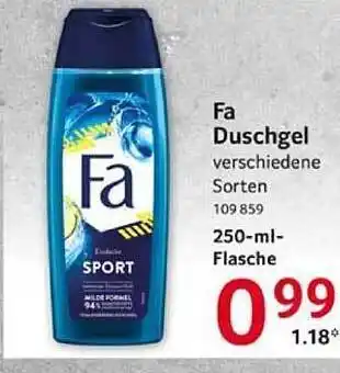 Selgros Fa duschgel Angebot