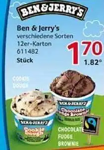 Selgros Ben & jerry's chocolate fudge brownie Angebot