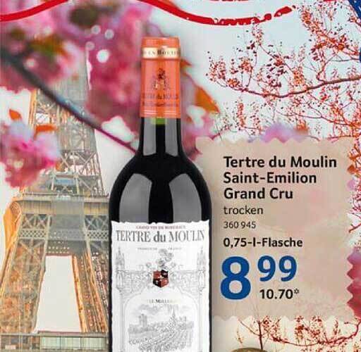 Tertre du moulin saintemilion grand cru Angebot bei Selgros