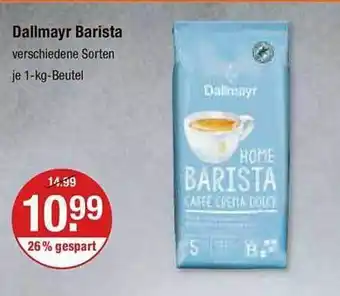 V Markt Dallmayr barista Angebot