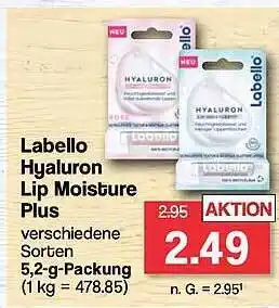 Famila Nord West Labello hyaluron lip moisture plus Angebot