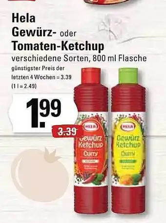 Meyer's Frischemarkt Hela gewürz- oder tomaten-ketchup Angebot