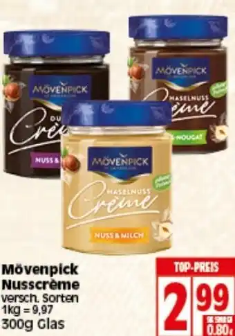 Elli Markt Mövenpick Nusscrème 300g Angebot