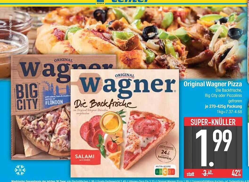 Original wagner Pizza Angebot Bei E Center Original wagner Pizza Angebot Bei E Center