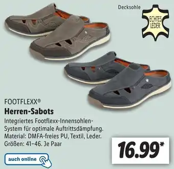 Lidl Footflexx Herren Sabots Angebot