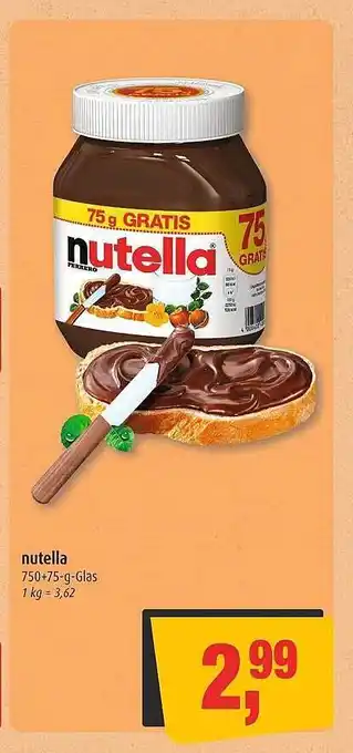 Markant Nutella Angebot