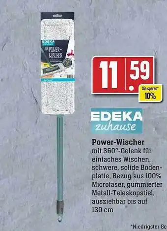 Scheck-in-Center Edeka zuhause power-wischer Angebot
