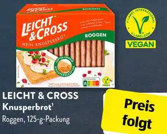 Aldi Süd Leicht & Cross Knusperbrot 125 g Packung Angebot