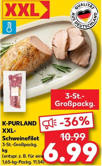 Kaufland K-Purland XXL Schweinefilet Angebot