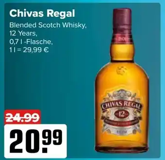 Logo Getränkemarkt Chivas Regal Scotch Whisky 700ml Angebot