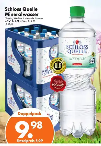 Trink und Spare Schloss Quelle 2*12*1L Angebot