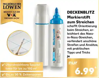 Kaufland Deckenblitz Markierstift zum Streichen Angebot