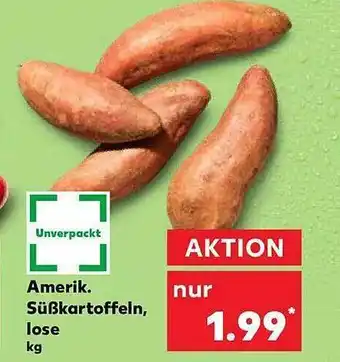 Kaufland Süßkartoffeln, lose Angebot