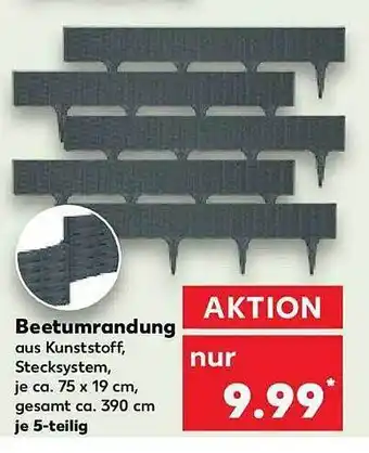 Kaufland Beetumrandung Angebot