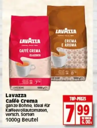 Elli Markt Lavazza Caffè Crema 1000g Beutel Angebot