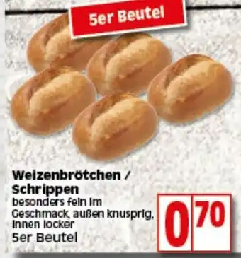 Elli Markt Weizenbrötchen/Schrippen Angebot